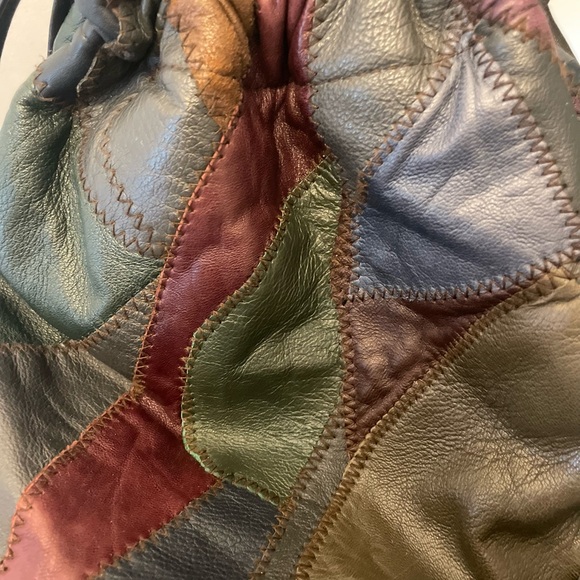 Beautiful vintage patchwork bucket bag - Picture 10 of 12